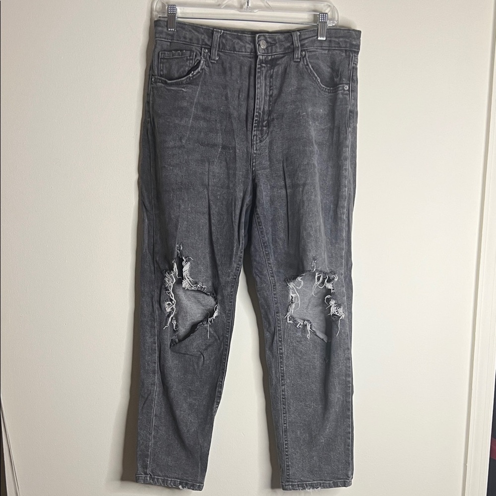 Wild Fable Charcoal Ripped Jeans Size 12